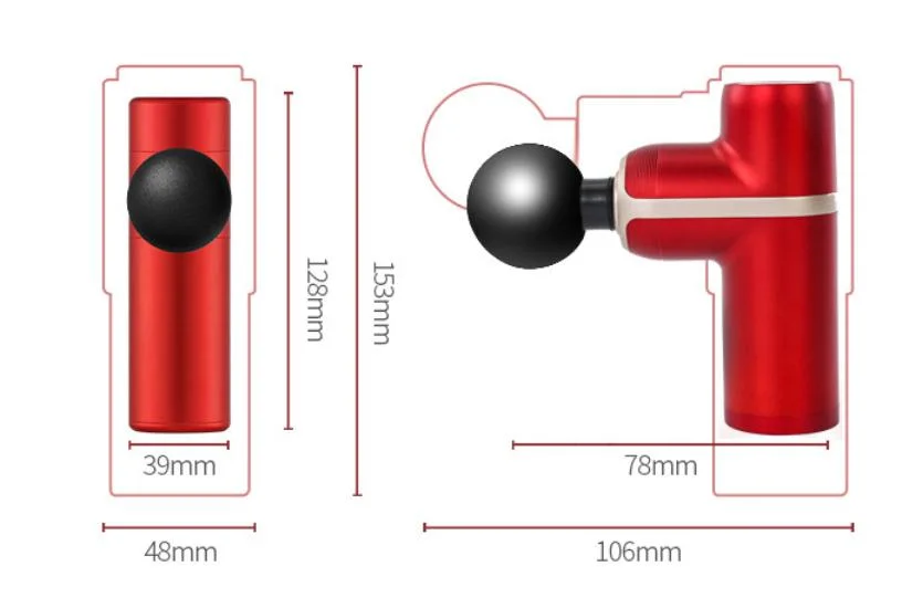 2023 New Hot Selling Factory Price Customized Logo Mini Muscle Massage Gun