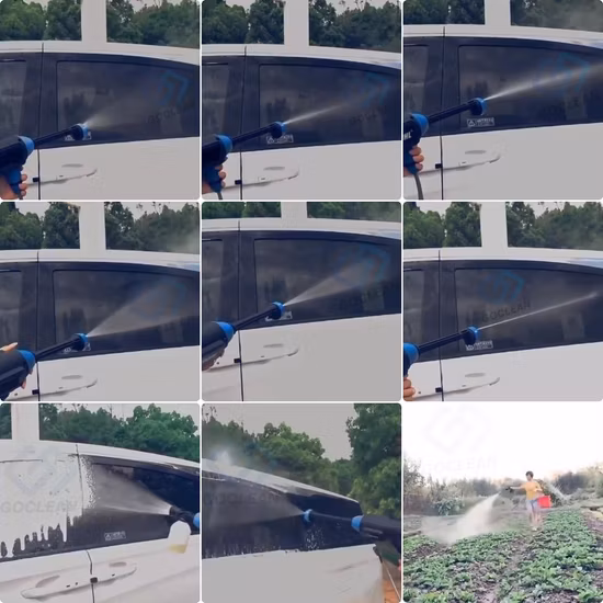 洗車クリーナー、洗車機、高圧リチウム電池式水スプレーフォームガン、カークリーナーウォーターガン